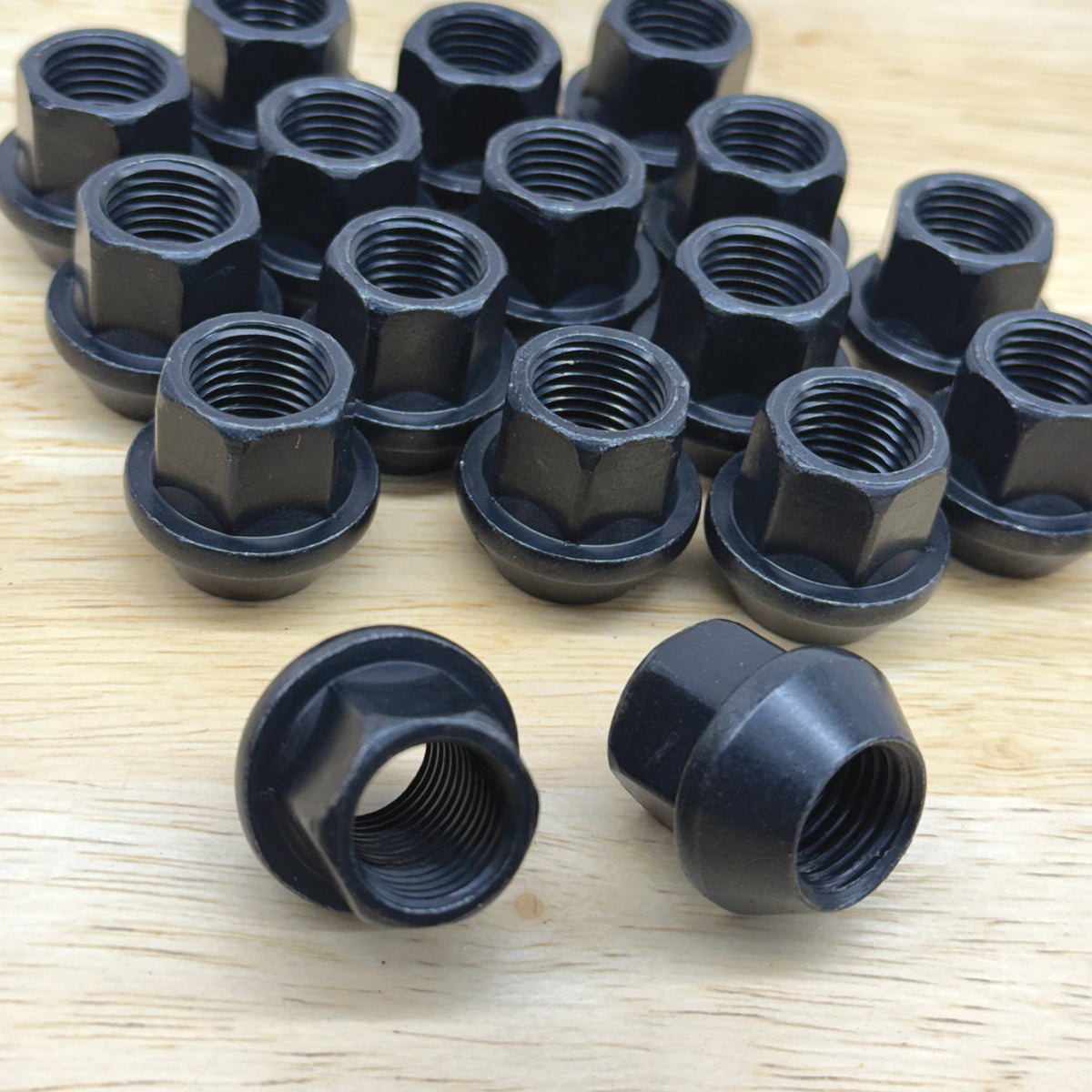 RRM M14x1.5, 17mm Hex Lug Nuts, Black – Race Ready Motorsport