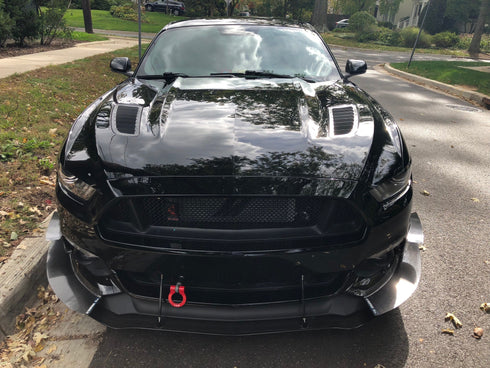 Mustang (15-17) S550 GT Direct Replacement Hood Louvers