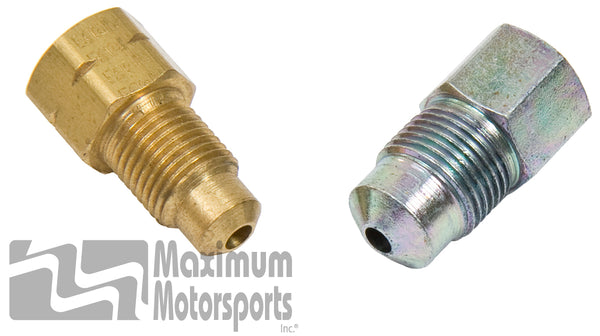 Brake adapter fittings, 1993 Cobra, 1994-95 Cobra & GT master cylinders