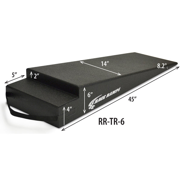 Race Ramps Trailer Ramps - 6"/ 8.2 Degree Approach Angle