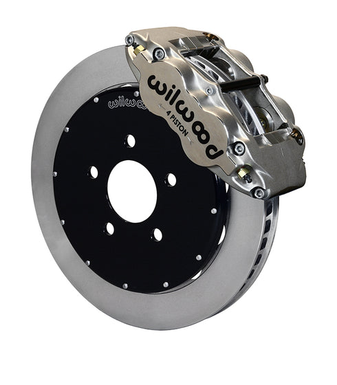 Wilwood 4-Piston Big Brake Kit, Race. (Fits 87-93 with SN95 Spindles)