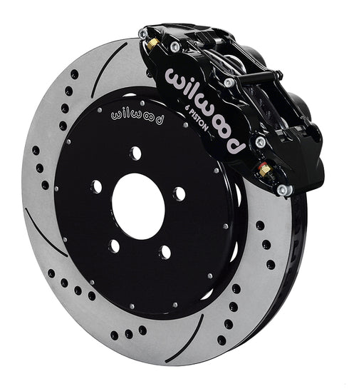 Wilwood 6-Piston Big Brake Kit, Street/AutoX. (Fits 87-93 with SN95 Spindles)
