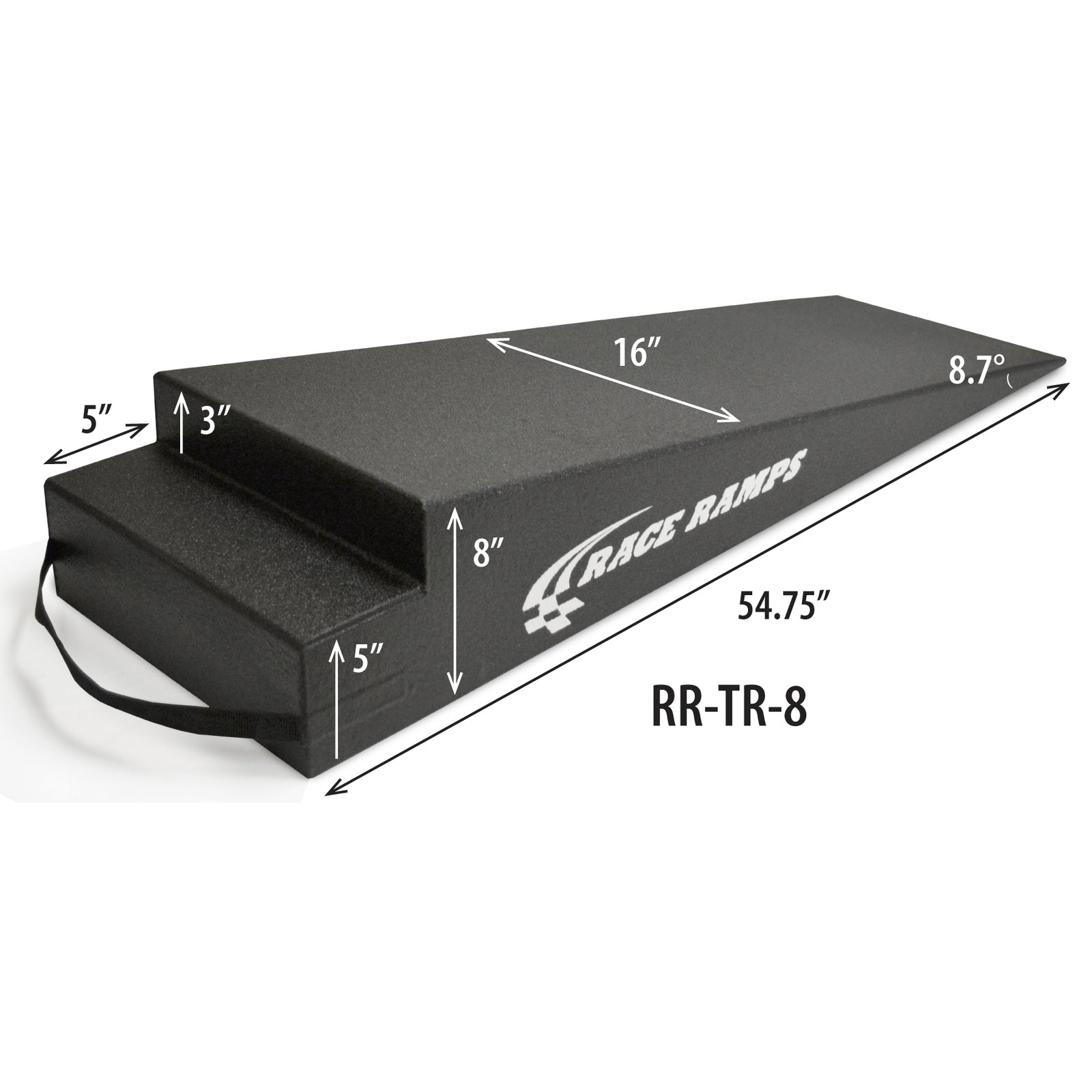 Race Ramps Trailer Ramps - 8"/ 8.7 Degree Approach Angle