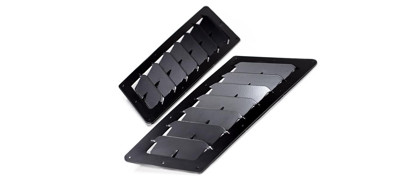 C6 Corvette hood vents